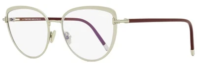 Óculos Tom Ford bloco azul TF5741B 016 paládio/borgonha 55mm FT5741 - Imagem 1 de 2