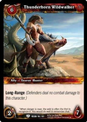 Thunderhorn Wildwalker - Reign of Fire - World of Warcraft TCG - Bild 1 von 4