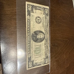 1934 D $20 Twenty Dollar Bill Federal Reserve Note Bank Of Cleveland Ohio Paper - Picture 1 of 6