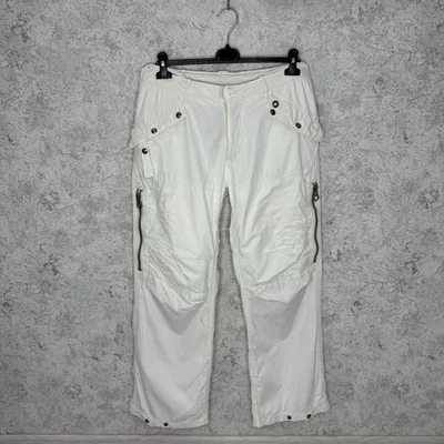 Rare Vintage Polo Ralph Lauren Cargo Pants 90’s Men’s 34/32 White - Image 1 of 4