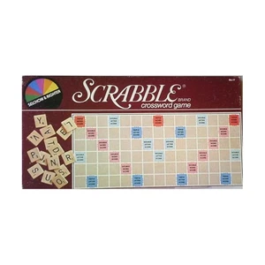 Selchow & Righter Boardgame Scrabble (1982 Ed) Box Fair/EX - Picture 1 of 1
