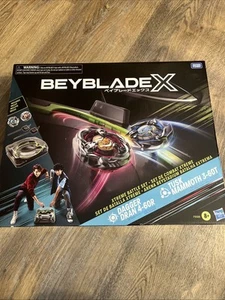 Beyblade Xtreme Battle Set Dagger Dran 4-60R Tusk Mammoth 3-60T NIB - Picture 1 of 6