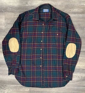Vintage Pendleton Hemd kariert Wolle Herren Größe Large Flanell - Bild 1 von 3