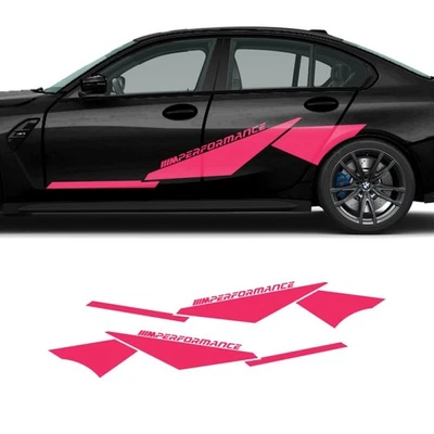 calcomanías laterales M Performance BMW M3 Foto 1 de 4