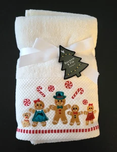 Balsam & Tanne Lebkuchen & Süßigkeiten Weihnachten Urlaub 2er Set Gästetücher - Bild 1 von 4