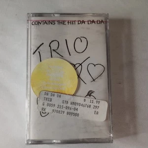 SEALED TRIO Cassette 80s Synth Pop Alt Rock Minimal USA DEBUT RELEASE DA DA DA - Picture 1 of 21