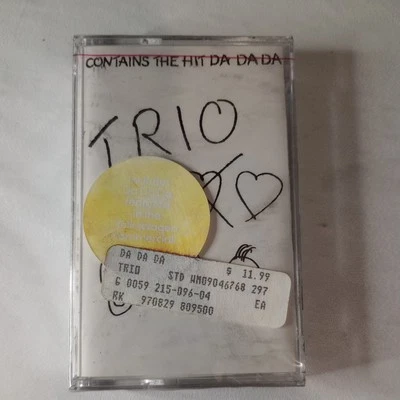 SEALED TRIO Cassette 80s Synth Pop Alt Rock Minimal USA DEBUT RELEASE DA DA DA - Image 1 of 4