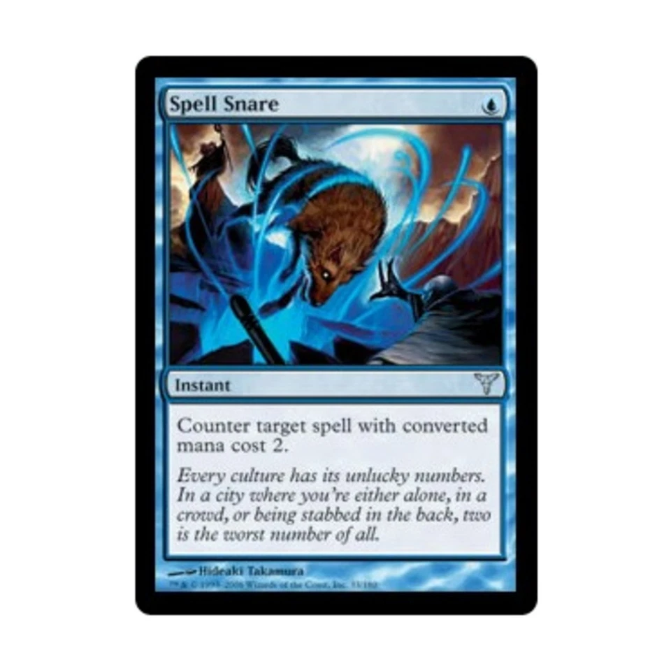 WOTC MtG Dissension Spell Snare (U) NM - Image 1 of 1