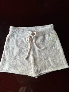 NWT Altar'd State Cream Plush Soft Women's Shorts Size S - Picture 1 of 9