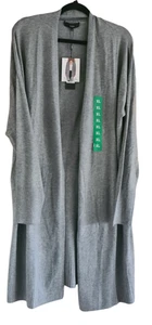 New SABA Women's Long Knit Cardigan | Grey | Size XL *FREE POST* - Picture 1 of 3