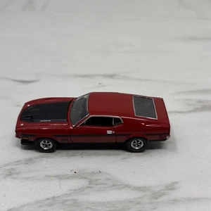 AW Auto World '71 Ford Mustang MACH 1 429 Ram Air Red & Black Trim 1/64 - Picture 1 of 6