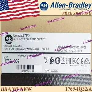 Brand New AB 1769-IQ32/A CompactLogix 24V DC Input Module US Free Ship 1769 IQ32 - Picture 1 of 5