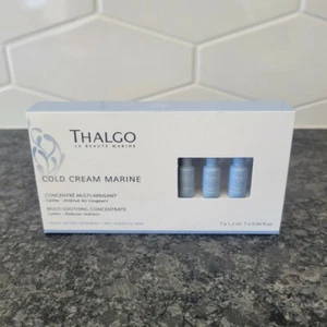 Thalgo COLD MARINE CREAM Multi Soothing Concentrate 7 x 1.2ml New In Box $50 - Picture 1 of 3