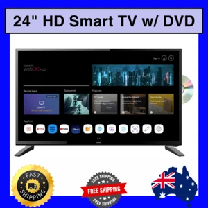 Blaupunkt 24" Full HD Smart 12V TV DVD Combo HDMI 12V Car Charger for Caravan AU - Picture 1 of 5