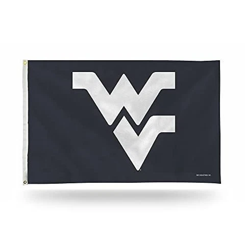 West Virginia WVU Mountaineers Grey Flag 3 x 5 Foot Flag Cover