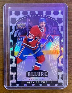 2021 Upper Deck Allure NHL Shield 2005 ALEX BELZILE RC Rookie #71 CANADIENS