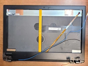OEM LENOVO THINKPAD T470 14" LCD BACK COVER & FRONT BEZEL AP12D000100 SM20N47514 - Photo 1/4