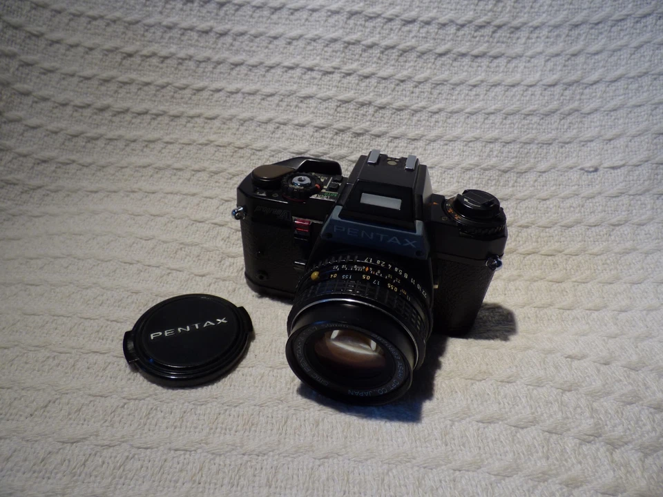Pentax Program A 35mm Film SLR Camera & SMC Pentax-M 50mm 1:1.7 Lens - Image 1 of 4