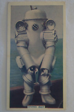 This Mechanized Age Vintage 1936 Pre WWII Godfrey Phillips Card Diving Suit