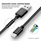 3/6x 10ft Usb Fast Charger Cable Braided Data Charging Cord For Iphone 8 7 6 Xr