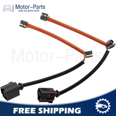 2pcs Rear Brake Pad Wear Sensor for Audi Q7 2007-2015 Porsche Cayenne 2003-2010 - Image 1 of 4