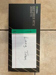 NVIDIA GeForce RTX 3060 Ti FE GPU SEALED *In Hand Ready To Ship* 100% Authentic