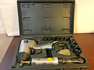 Central Pneumatic Air Socket Set w Ratchet & Impact Wrench - Bild 1 von 8
