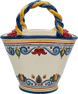 COFFA MODELLO SICILY IN CERAMICA DI CALTAGIRONE - Imagen 1 de 4