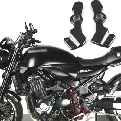Matte Black Frame Cover for Kawasaki Z900RS Models of 2018+ and Later - Image 1 of 4