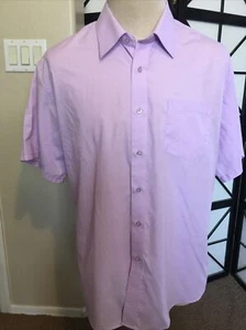 Omega men’s Short Sleeve Shirt XL bubblegum - Picture 1 of 3