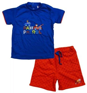 Boys Paw Patrol Chase  Marshal Puppy T-Shirt & Shorts Summer Set 6 to 36 Months - Picture 1 of 3