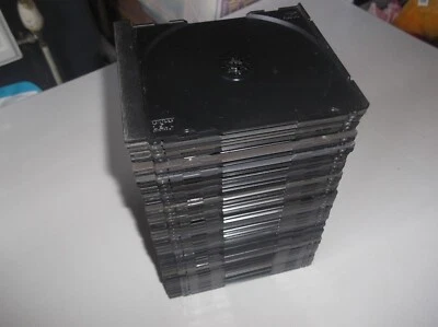 Job Lot x50 Black/Grey Jewel/Storage case inserts Excellent pre owned free P+P - Image 1 of 2
