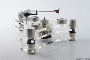 Gale GT2101 HiFi Acrylic Optical Servo Turntable w/ Signet XK50 Tone Arm #26548 - Picture 1 of 1