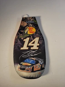 Tony Stewart #14 NASCAR Bass Pro Shops Camo Beer Coozie Koozie Bottle Cooler  - Picture 1 of 5