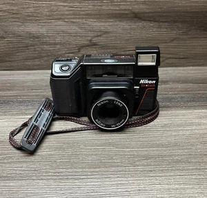 Nikon Tele Touch AF Point & Shoot 35mm Film Camera 38-65mm Macro Lens*For Parts* - Picture 1 of 7