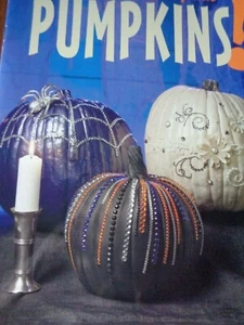 FREIZEIT KUNST KÜRBISSE PROJEKTE ZUM DEKORIEREN VON ECHTEN ODER GEFÄLSCHTEN KÜRBIS DESIGNS SPASS - Bild 1 von 7