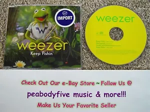 WEEZER - Keep Fishin' CD - Import - Made In England {CD=VG+/EX💿} (†) - Picture 1 of 2