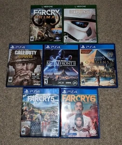 PS4 / Xbox One Game Lot (Star Wars, Far Cry, Assassin's Creed, Call of Duty) - Picture 1 of 2