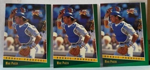 1993 Score Select RC Rookie #347 Mike Piazza 3 Card Lot M16 - Picture 1 of 1