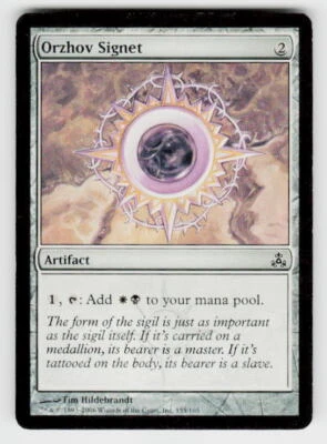 Guildpact #155 Orzhov Signet - Image 1 of 2