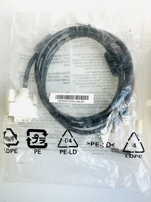 DVI-D to DVI-D Male Cable HDTV, PC, Monitor Cord #5K05407503HL04L55 - Image 1 of 4
