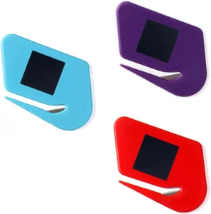 Magnetic Letter Openers - 3 Pack Envelope Slitter & Cutter, Mail Opener Blade wi - Picture 1 of 12