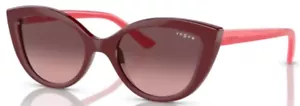 Vogue VJ2003 27768D Sunglasses Youth Kids Girls Bordeaux/Pink Gradient Pink 46mm - Picture 1 of 7