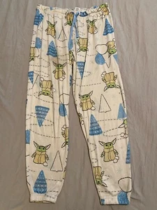 Star Wars Baby Yoda Christmas PJ Bottoms, Medium - Picture 1 of 4