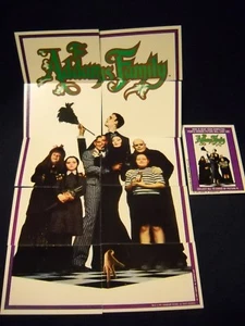1991 Topps The Addams Family Movie Sticker SET (11) - Bild 1 von 2