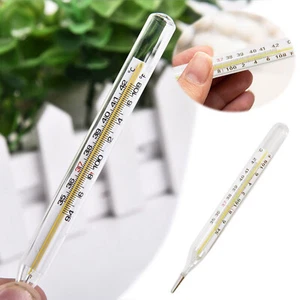 Thermometer Large Flat Fahrenheit Celsius Temperature Armpit Fast Reading 12pcs - Picture 1 of 10