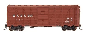 Intermountain 46077-09 HO 40' WWII War Emergency Boxcar Wabash #87061 - Picture 1 of 2