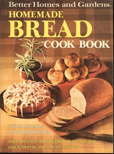 Vintage Better Homes and Gardens HOMEMADE BREAD COOK BOOK Softcover 1973 - Foto 1 di 4