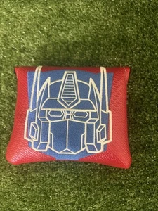 Bettinardi Golf Autobot Transformers Mallet Putter Cover New Optimus Prime Red - Picture 1 of 4