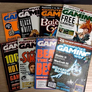 Computer Gaming World magazines 2000 – 8 issues – no disks - PC game history - Picture 1 of 12